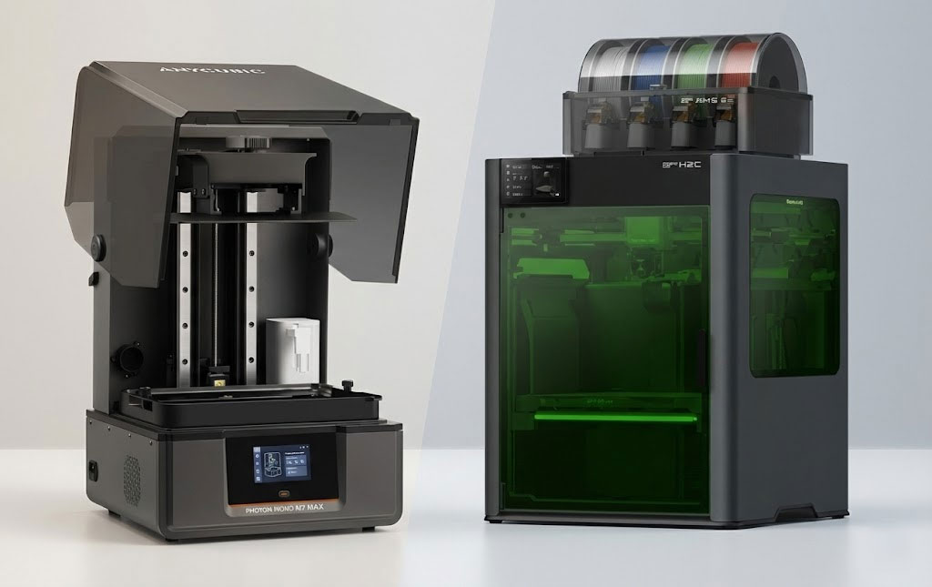 Resin vs FDM in 2026: which 3D printer should UK buyers actually get?