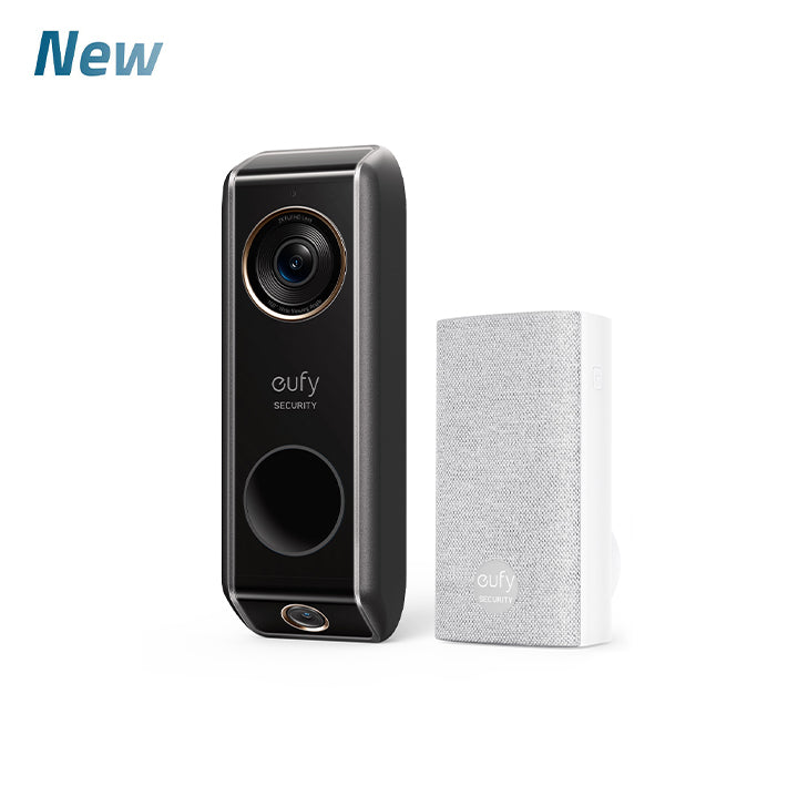 eufy Video Doorbell S330 battery model with wireless chime, needing no existing wiring