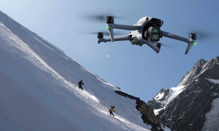 DJI Air 3S Fly More kit with extra batteries and RC 2 controller