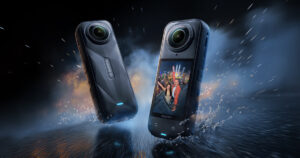 Insta360 X5 360 action camera product hero