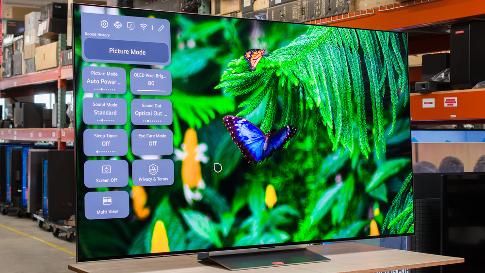 LG OLED G5 screen